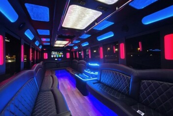 Fairfield Limousine Bus Interior
